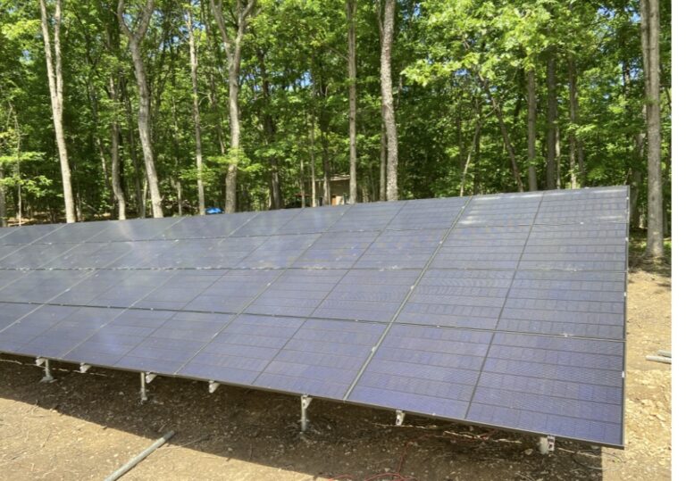 off grid, ground mount solar system West Virginia